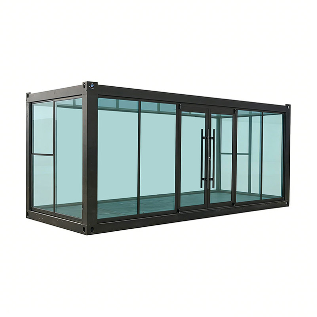 All-Glass Curtain Wall Container House