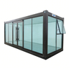 All-Glass Curtain Wall Container House